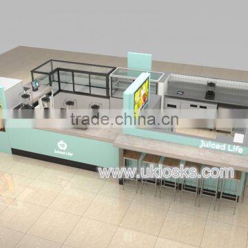 Hot sale juice bar kiosk | mall juice bar kiosk design | juice kiosk for sale