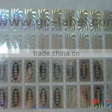 Professional High Quality Paper Hologram Rolling Self-adhesive Label Stickers photo-4