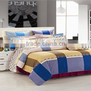 four six factory price 2014 new pattern 100% cotton queen king full twin size 3d bedding duvet cover set