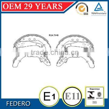 semi metallic S712-1355 357 698 525 CV brake shoes for motorcycle