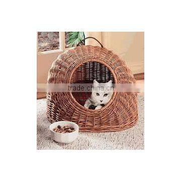 lovely willow pet basket wholesale,bed pet