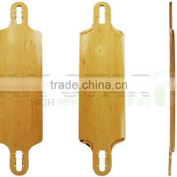 wholesale blank concave wood longboard decks drop through longboard decks
