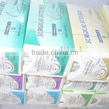 suture with needle CE, ISO13485