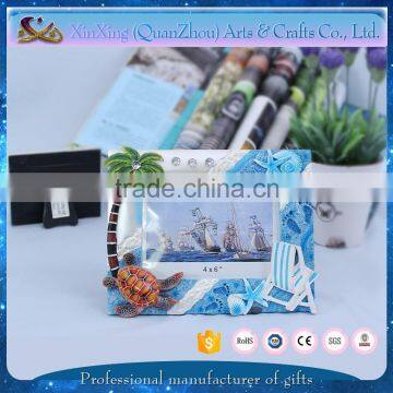 wholesale custom resin souvenir cheap magnet frame