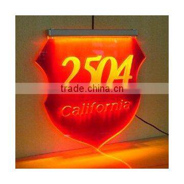 acrylic electronic sign