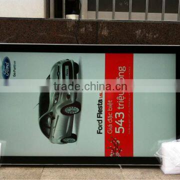 22inch wall mounted advertising player, lcd bus video advertising display