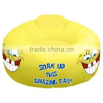 Big Bob Smile Inflatable Spongebob Squarepants Chair