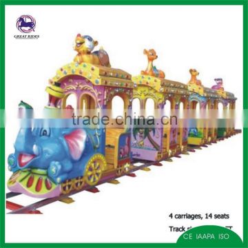 carnival rides kids fun games electric cartoon track train