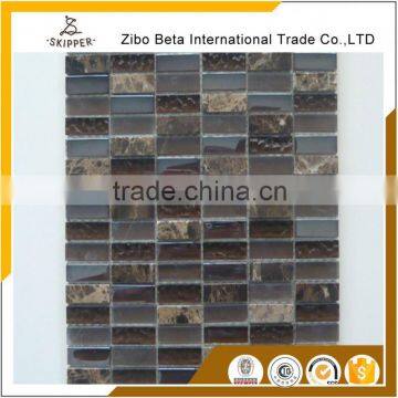 AAA Grade Crackle Glass Mosaic Tile Price photo-4