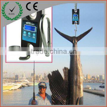 Crane hook weighing scale