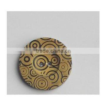 high quality laser wooden button manucfactory in wenzhou china