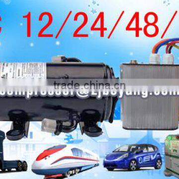 Vehicle of dc 12/24v hvac for cabin of tractor heavy duty mobile vehicles air conditioners PARKING AIR COOLER