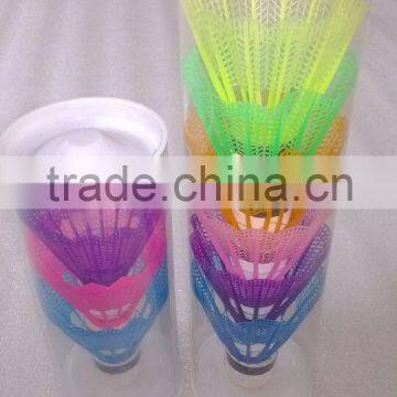 6PCS Colorful plastic badminton