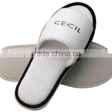 2012 cute and EVA velour slipper for hotel