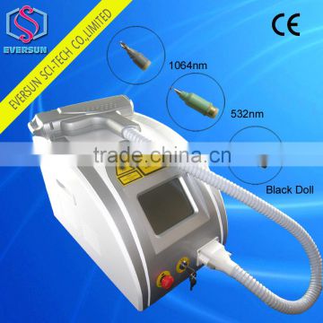 Telangiectasis Treatment Hot Sale Q Switched Nd Yag Laser Tattoo Removal Nd Yag Laser Tattoo Removal Machine With CE 1000W