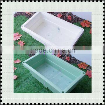 rectangle outdoor vegetable plastic flower pots