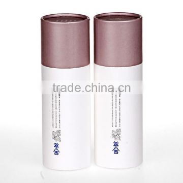 Recyclable empty cardboard canister for cosmetics packing