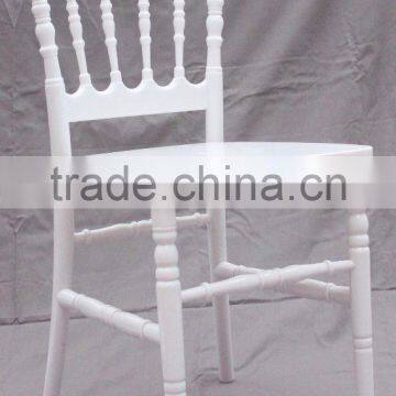 white Resin/Acrylic/PolyCarbonate Napoleon Chair--strong