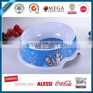 New design melamine pet anti choking slow eating bowl slow feeder for wholesale,feeders for cattle