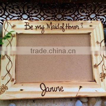 Western-style wooden photo frame