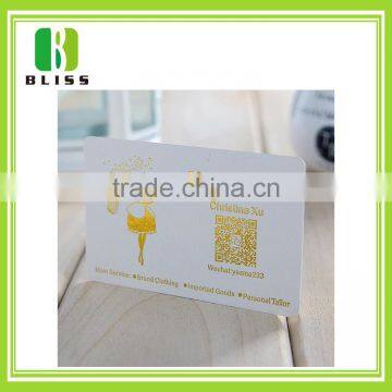 Clear paper Visiting offset printing lamination Custom Design Business Card