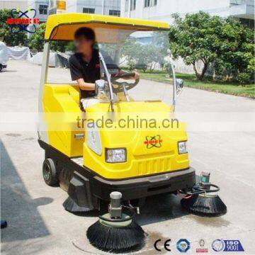 ISO certificated electric street sweeper with longlife storage battery