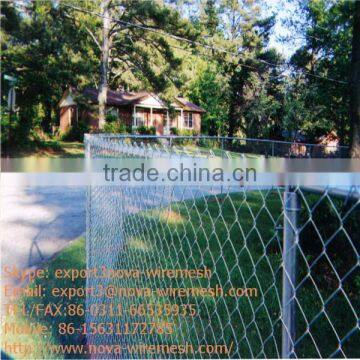 Galvanized chain link fence for sale
