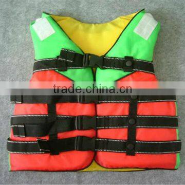 2015 best quality pvc inflatable swim vest