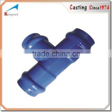 Custom ductile iron sand casting cast iron pipe and fittings