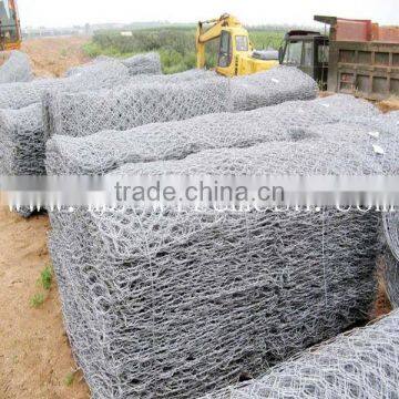 10 Gauge Galvanized Hexagonal Stone Gabion Wire Mesh