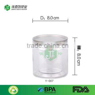 PET Plastic Type and food Use round plastic container