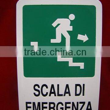 Customized Hazard Metal Warning Sign photo-4