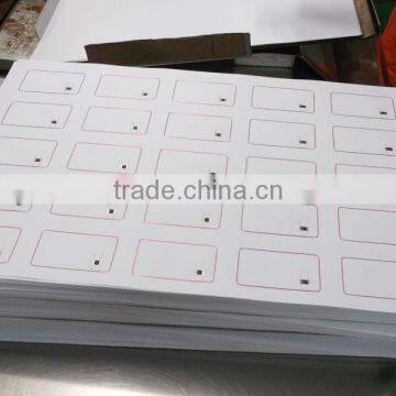5*5 sheet pvc smart card inlay