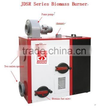 This is a biomass pellet boiler