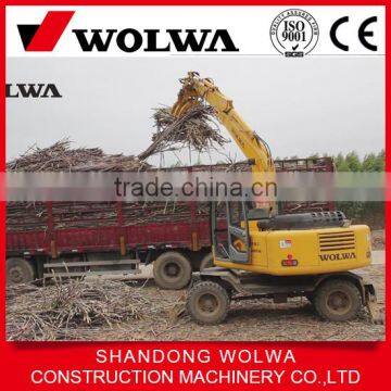 china factory wheel moving type sugar cane loader on sale