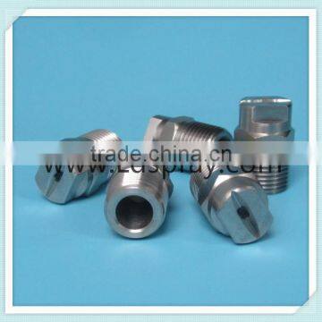 HU series stainless steel flat jet spray nozzle