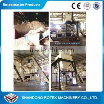 Wood Coniferous Pellet Line of Production Pellet From Spill and Sawdust photo-2