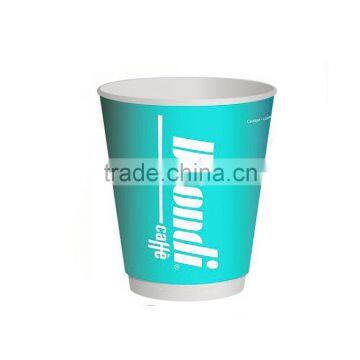 Disposable Food Grade PE Coating Double Wall Paper Cup photo-3