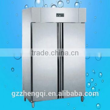 2 Door stainless steel vertical Refrigerator Freezer(ZQR-1.0L2)