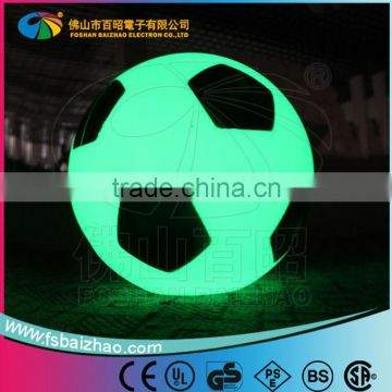 LED football waterproof pool ball lights garden lights with 16 colors