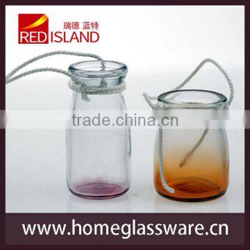 Fashion Storage Decoration Glass Bottle Hang With String photo-2
