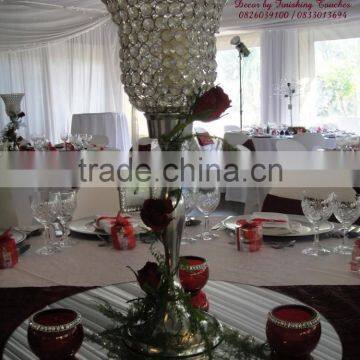 Candle Holder Crystal /wedding Table Centerpiece photo-4