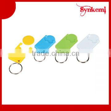 Plastic customised key chain