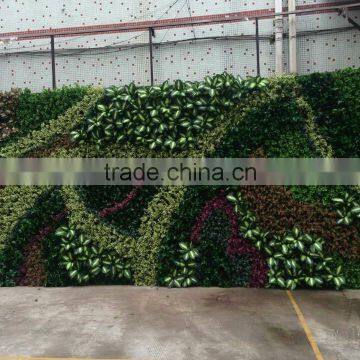 green wall artificial plant arrangement high density grass wall panel