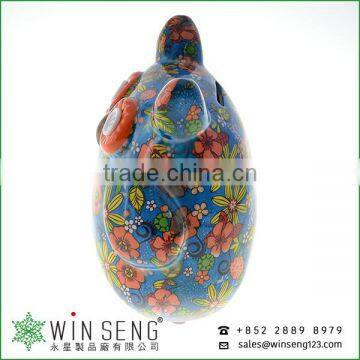 Handmade Funny Ceramic Owl Money Boxes Decorative Coin Bank photo-4