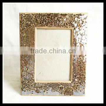 square shape mosaic photo frame