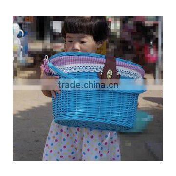 wicker Hot sale shopping bike baskets