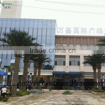 Cheap Palm Tree Fiberglass Palm Tree Decorative Indoor Palm Tree photo-2