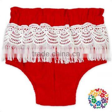 Wholesale High Wasit Lace Fringe Baby Soft Bloomer photo-5