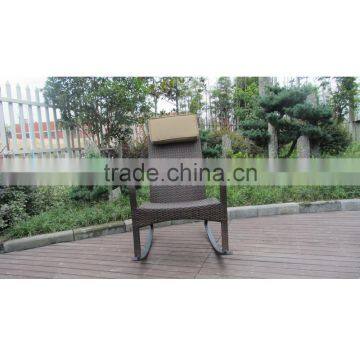 Outdoor Wicker Rocking Chair photo-4